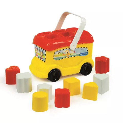 AUTOBUS BABY MICKEY KLOCKI SORTER Clementoni AUTOBUS BABY MICKEY KLOCKI SORTER Clementoni