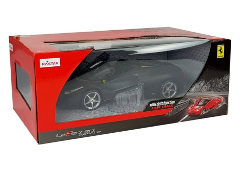 Auto R/C Ferrari Aperta Rastar 1:14 Czarne na Pilota Auto R/C Ferrari Aperta Rastar 1:14 Czarne na Pilota