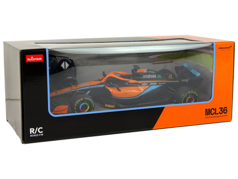 Auto R/C Wy艣cig贸wka McLaren F1 1:18 Pomara艅czowy Auto R/C Wy艣cig贸wka McLaren F1 1:18 Pomara艅czowy