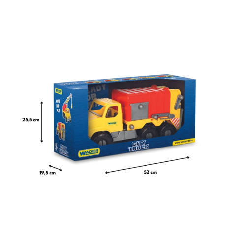 City Truck śmieciarka 44cm Wader City Truck śmieciarka 44cm Wader