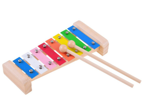 Drewniany zestaw instrumentów 4w1 zabawka Drewniany zestaw instrumentów 4w1 zabawka