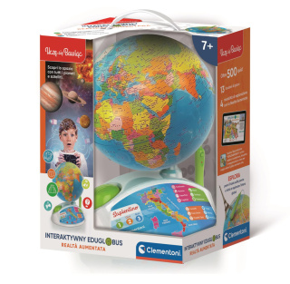 INTERAKTYWNY EDUKACYJNY GLOBUS EDUGLOBUS CLEMENTONI 50847