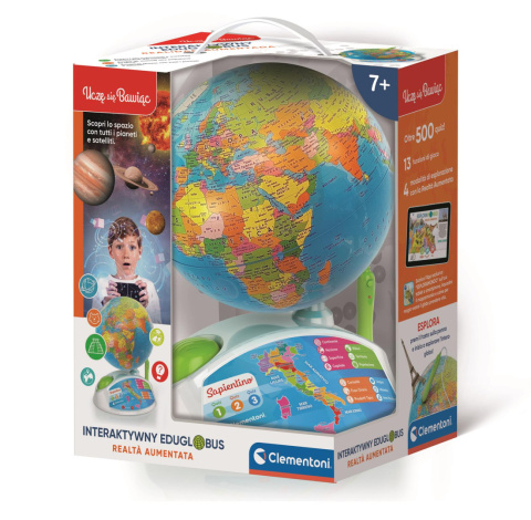 INTERAKTYWNY EDUKACYJNY GLOBUS EDUGLOBUS CLEMENTONI 50847 INTERAKTYWNY EDUKACYJNY GLOBUS EDUGLOBUS CLEMENTONI 50847