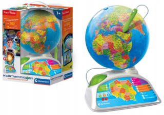 INTERAKTYWNY EDUKACYJNY GLOBUS EDUGLOBUS CLEMENTONI 50847