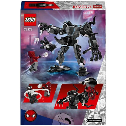 LEGO 76276 Marvel Mechaniczna zbroja Venoma vs. Miles Morales