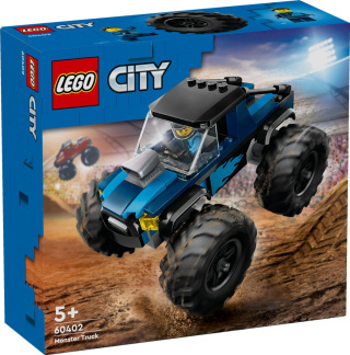 Niebieski monster truck 60402 LEGO