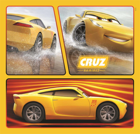 PUZZLE 3X48 SQUARE CARS CLEMENTONI