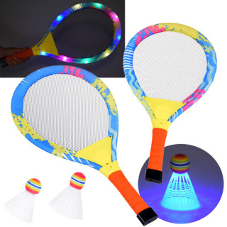 Paletki Świecące do Badmintona - badminton Gra towarzyska