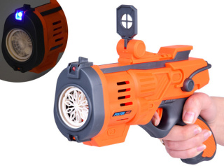 Pistolet do puszczania tęczowych baniek mydlanych