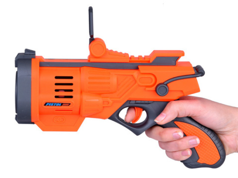 Pistolet do puszczania tęczowych baniek mydlanych Pistolet do puszczania tęczowych baniek mydlanych