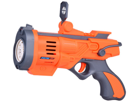 Pistolet do puszczania tęczowych baniek mydlanych Pistolet do puszczania tęczowych baniek mydlanych