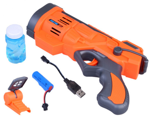 Pistolet do puszczania tęczowych baniek mydlanych Pistolet do puszczania tęczowych baniek mydlanych