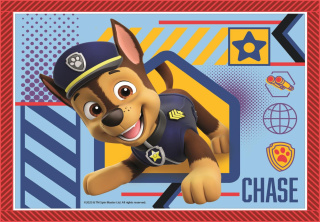 Puzzle 4w1 Super Kolor - Psi Patrol Clementoni