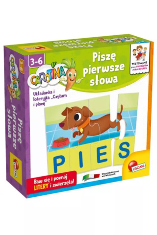 Carotina. Piszę pierwsze słowa Lisciani