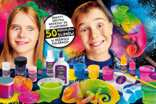 Crazy science Slime kameleon