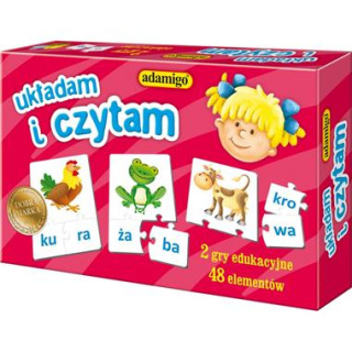 Gra I puzzle układam i czytam Adamigo