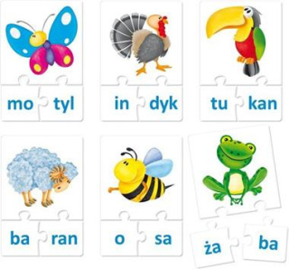 Gra I puzzle układam i czytam Adamigo