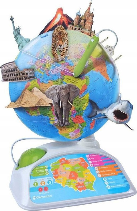 INTERAKTYWNY EDUKACYJNY GLOBUS EDUGLOBUS CLEMENTONI 50847 INTERAKTYWNY EDUKACYJNY GLOBUS EDUGLOBUS CLEMENTONI 50847