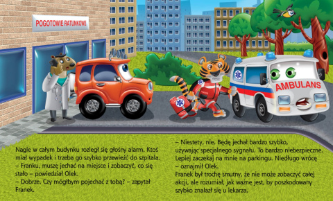 Samochodzik Franek. Pogotowie ratunkowe SBM Samochodzik Franek. Pogotowie ratunkowe SBM