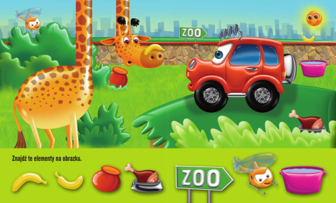 Samochodzik Franek. W zoo SBM Samochodzik Franek. W zoo SBM