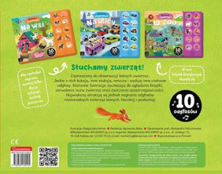 W lesie. 10 odgłosów. Słuchamy zwierząt!