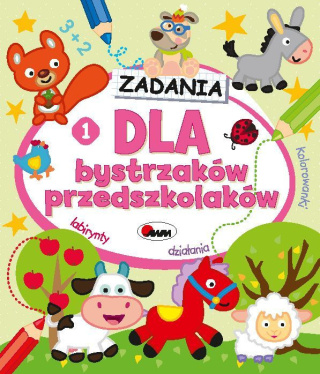 Zadania. Dla bystrzaków przedszkolaków 1 AWM